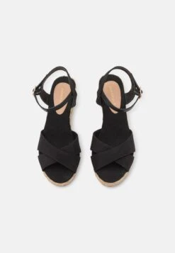 Anna Field Keilsandalette - Black -Schickes Schuh Geschäft 27d94589feed4627a1e92c56989de36b