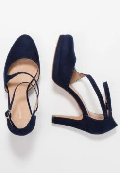 Anna Field High Heel Pumps - Dark Blue -Schickes Schuh Geschäft 39bfd6cf92a94926b9170b6c975bf309