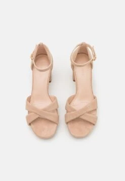 LEATHER - Plateausandalette - Beige -Schickes Schuh Geschäft 5eddce7760324bec97ed9cc6d612c693