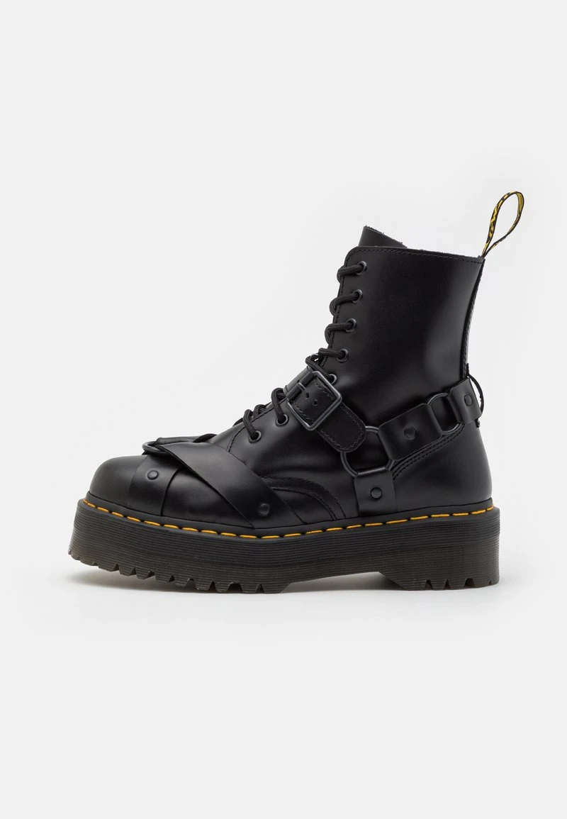 Dr. Martens JADON HARNESS UNISEX - Schnürstiefelette - Black Paris 1 Dr. Martens JADON HARNESS UNISEX - Schnürstiefelette - Black Paris