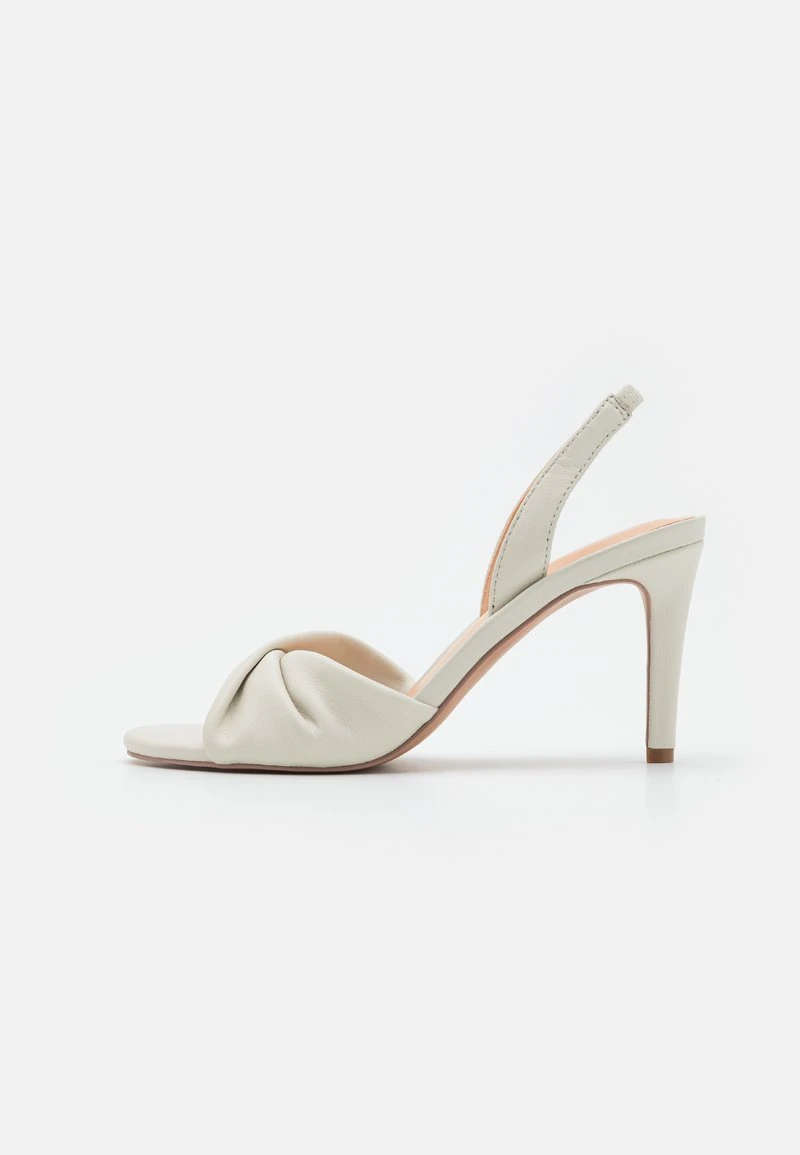 Anna Field LEATHER - High Heel Sandalette - White 1 Anna Field LEATHER - High Heel Sandalette - White