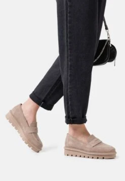 Ausgewählte Produkte 3 COMFORT LEATHER - Slipper - Taupe