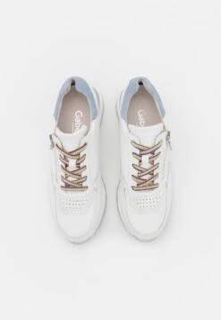 Gabor Comfort Sneaker Low - Weiss/lagun -Schickes Schuh Geschäft 83df5b2de4a24834a666ea1abf1e2860