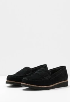 Anna Field COMFORT LEATHER - Slipper - Black -Schickes Schuh Geschäft 94d93292dc6346bbbe0edeff4f485a0a