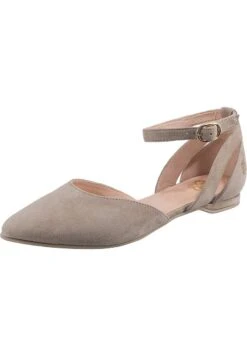 Apple Of Eden SS22-BENY KLASSISCHE - Riemchenballerina - Taupe -Schickes Schuh Geschäft 98aa0a6d9eb8401c82be9238db299e66