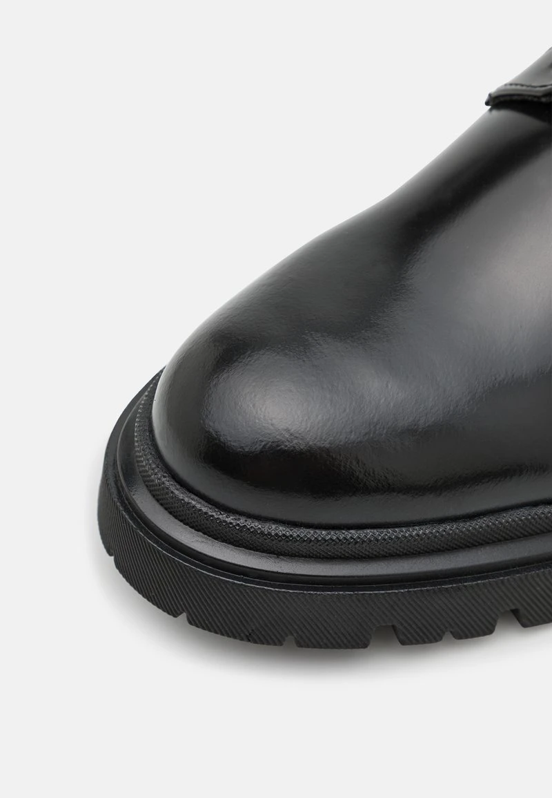 YOURTURN Leather UNISEX - Sportlicher Schnürer - Black 6 YOURTURN Leather UNISEX - Sportlicher Schnürer - Black – Bild 6