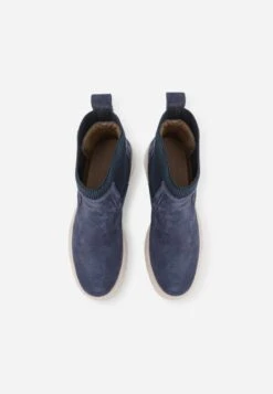 Pier One LEATHER - Plateaustiefelette - Dark Blue 11 Pier One LEATHER - Plateaustiefelette - Dark Blue -Schickes Schuh Geschäft c9c9ad5af9b94ee991e135937eea3a78