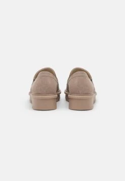 COMFORT LEATHER - Slipper - Taupe -Schickes Schuh Geschäft dcd0694ba4a14bb08f68c03cf4b14232