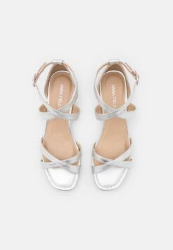 Anna Field COMFORT - Riemensandalette - Silver -Schickes Schuh Geschäft ece9273d94804e83b52e180575cf6446